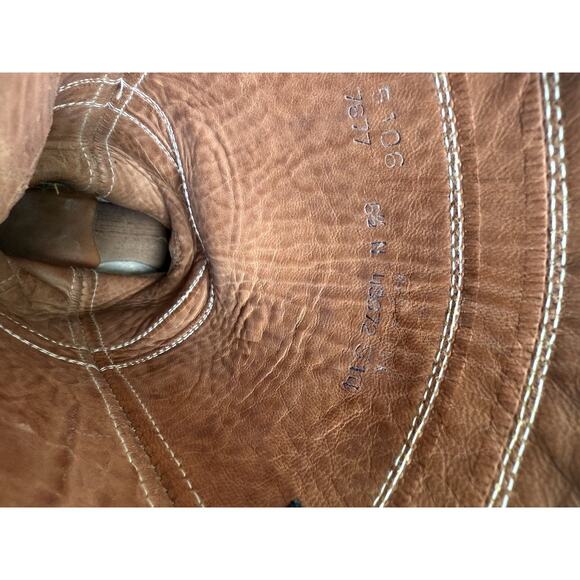 Frye Brown Leather Heeled Boots - Picture 11 of 11